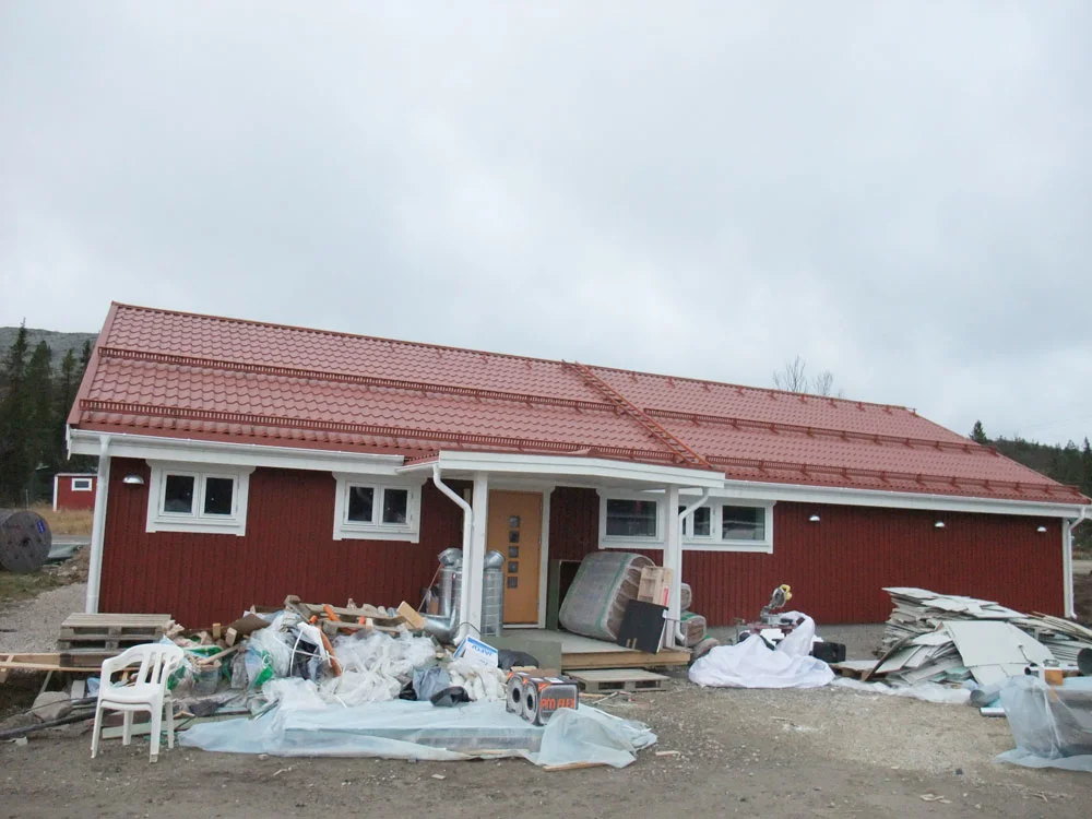 Fasadmålning Vemdalsskalet